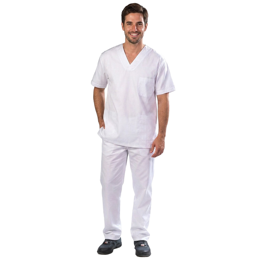 Κουστούμι Ανδρικό Λευκό 114Κ Anta Uniforms 114k