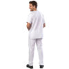Κουστούμι Ανδρικό Λευκό 114Κ Anta Uniforms 114k 4