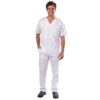 Κουστούμι Ανδρικό Λευκό 114Κ Anta Uniforms 114k 7