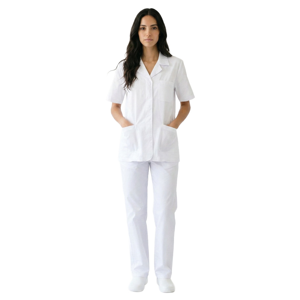 Κουστούμι Γυναικείο Λευκό 420Κ Anta Uniforms 420k