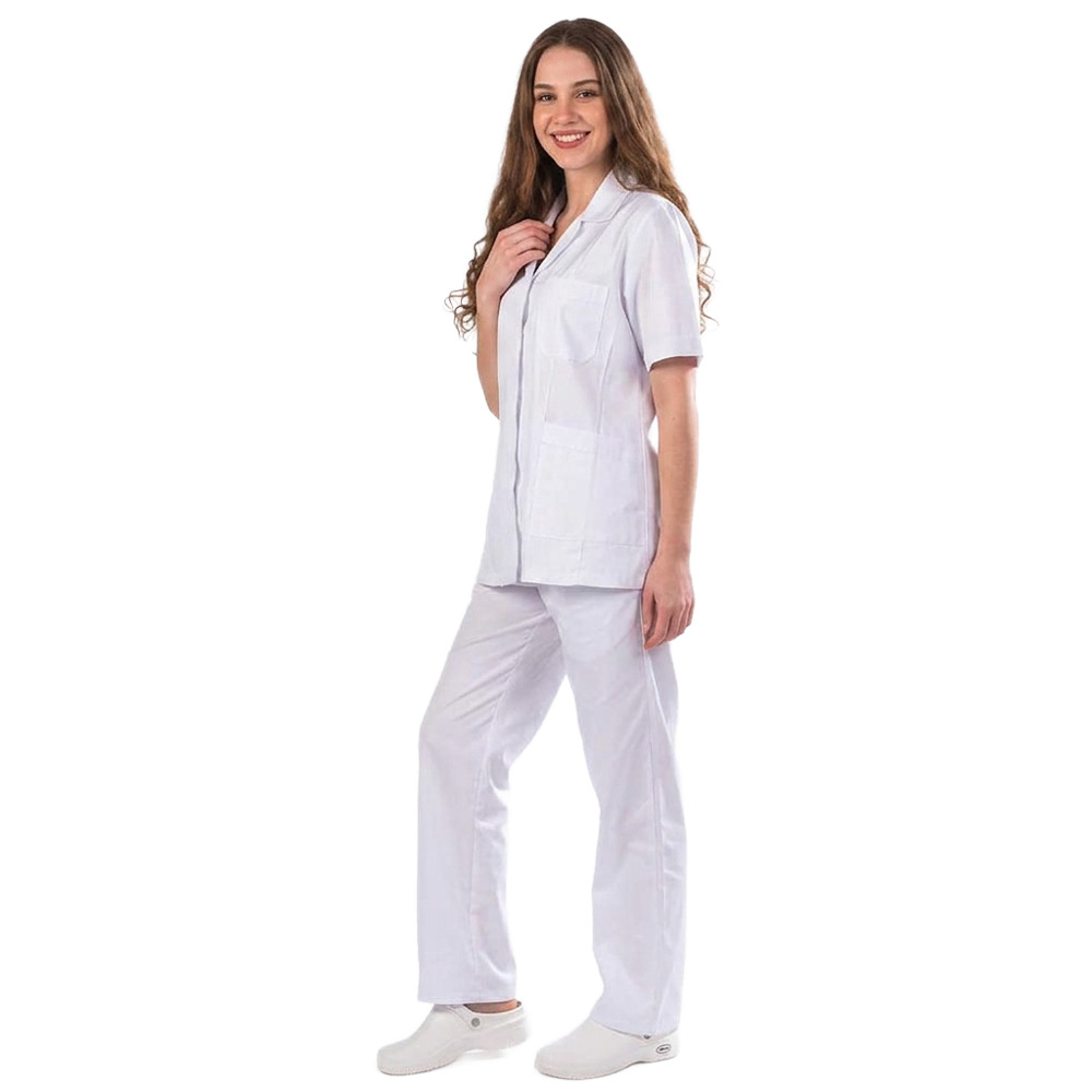 Κουστούμι Γυναικείο Λευκό 420Κ Anta Uniforms 420k 4