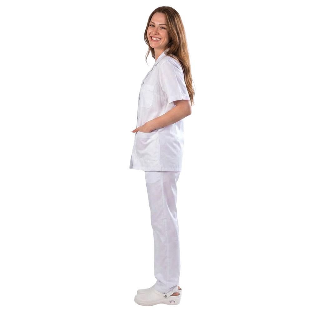 Κουστούμι Γυναικείο Λευκό 420Κ Anta Uniforms 420k 5