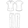 Στολή Γυναικεία 2167 JANE / 9181 TAMARA Anta Uniforms female outfit 2167 9181 - Anta Uniforms