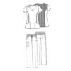 female outfit 2624A 1123A - Anta Uniforms