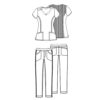 female outfit 2624A 1124A - Anta Uniforms
