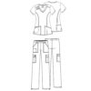 female outfit 4710 4005 - Anta Uniforms