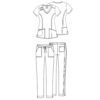 female outfit 4710 4203 - Anta Uniforms