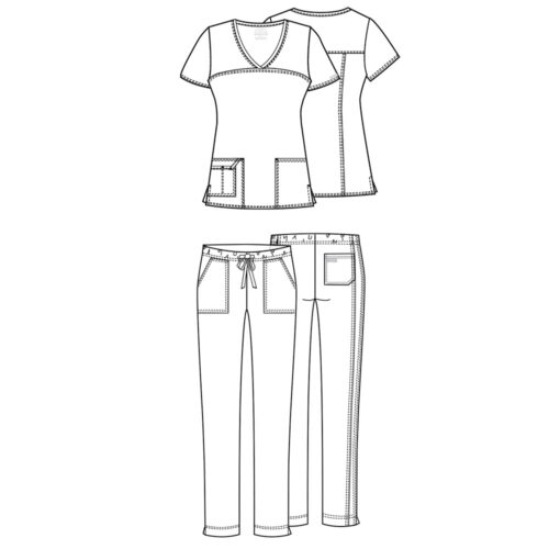 female outfit 4727 4203 - Anta Uniforms