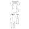female outfit 5105 BOP513 - Anta Uniforms