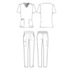 female outfit BUT167 BUP601 - Anta Uniforms
