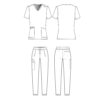 female outfit BUT167 BUP606 - Anta Uniforms