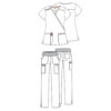 Στολή Γυναικεία DK625 DKE625 / DK005 DKE005 Anta Uniforms female outfit DK625 DK005 - Anta Uniforms
