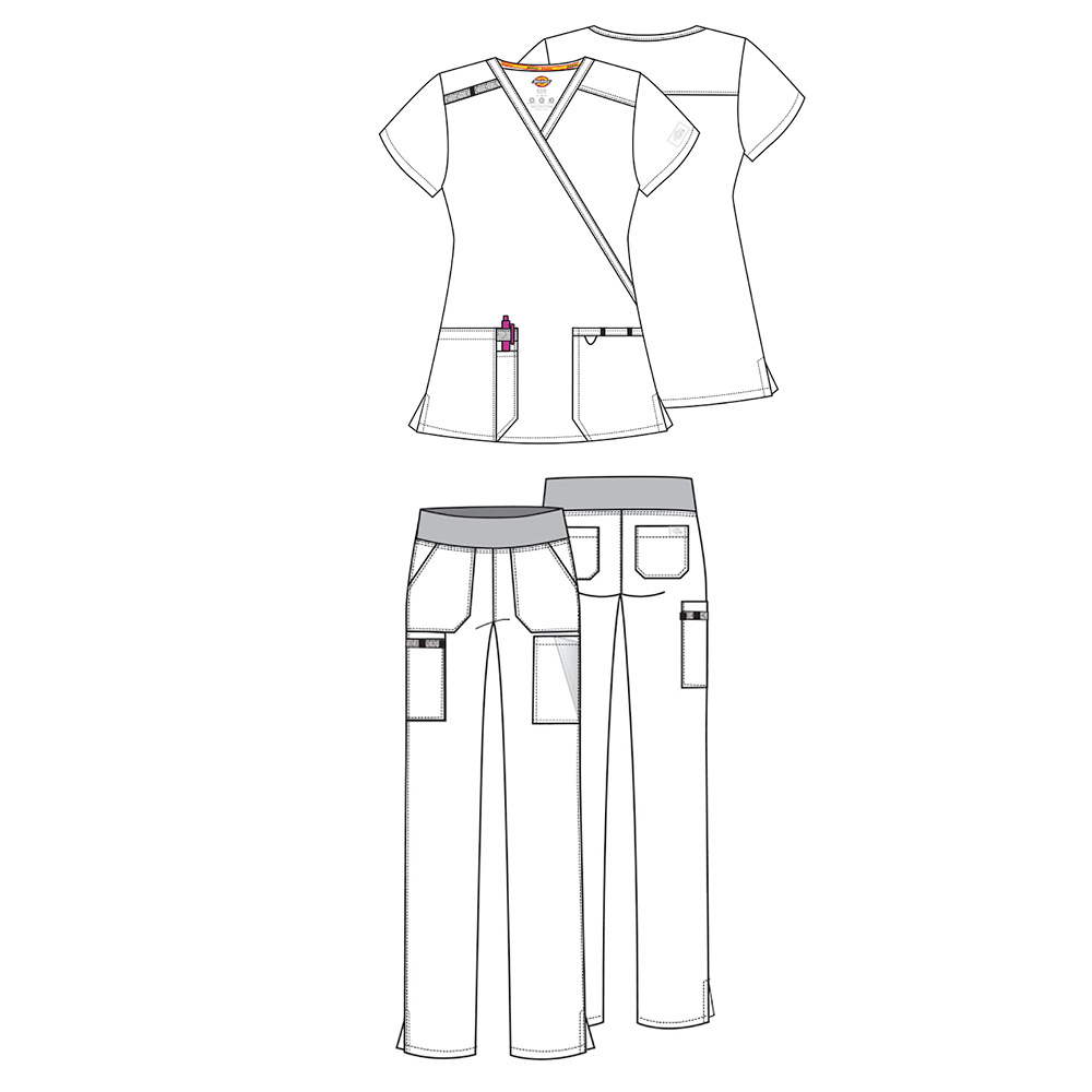 Στολή Γυναικεία DK625 DKE625 / DK005 DKE005 Anta Uniforms female outfit DK625 DK005 - Anta Uniforms