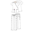 Στολή Γυναικεία DK625 DKE625 / DKE010 Anta Uniforms female outfit DK625 DKE010 - Anta Uniforms