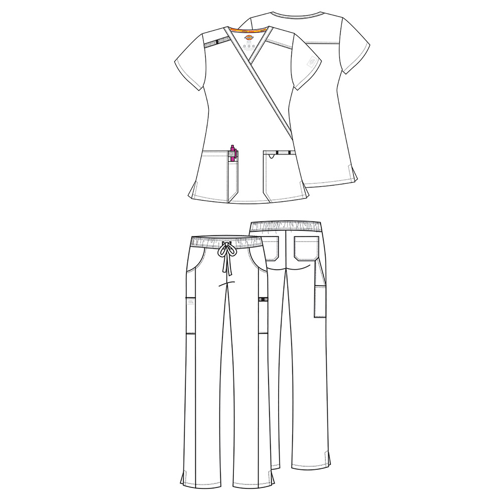 Στολή Γυναικεία DK625 DKE625 / DKE010 Anta Uniforms female outfit DK625 DKE010 - Anta Uniforms