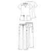 female outfit DKE615 DKE010 - Anta Uniforms
