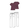 female outfit DKE632 DKE125 - Anta Uniforms