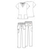 female outfit DKE86706 DKE125 - Anta Uniforms