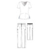 female outfit GRST045 GRSP500 - Anta Uniforms