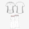 female outfit MC7459 MC7739 - Anta Uniforms