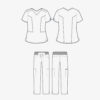 female outfit MC8434 MC8733 - Anta Uniforms