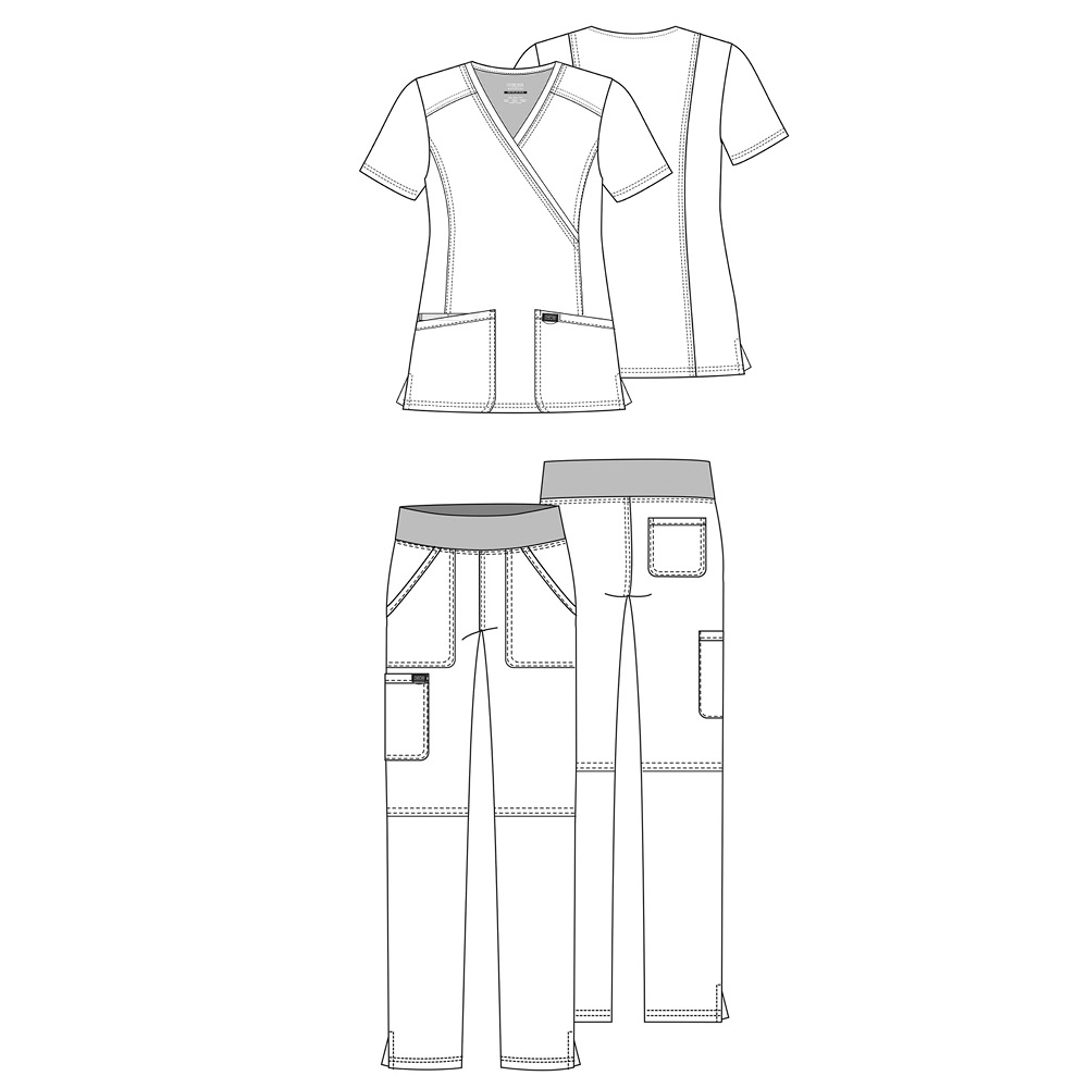 female outfit WW610 WW110 - Anta Uniforms