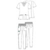 female outfit WW620 WW011 - Anta Uniforms