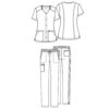 female outfit WW622 WWE105 - Anta Uniforms