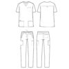 male outfit 2331 9300 - Anta Uniforms