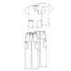 male outfit DK645 DK015 - Anta Uniforms