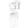 male outfit DK845 DK220 - Anta Uniforms