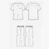 male outfit MC7477 MC7779 - Anta Uniforms