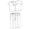 male outfit WW690 WW012 - Anta Uniforms