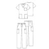 set WWE4876 4000 - Anta Uniforms